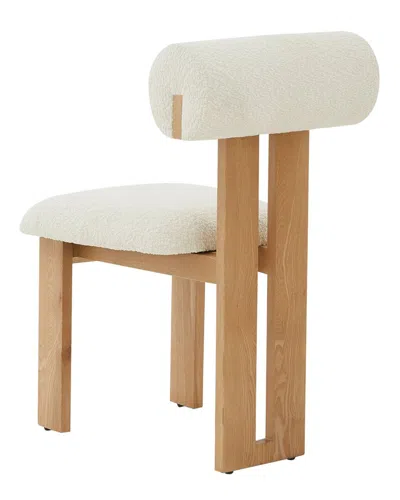 Safavieh Couture Halloway Boucle Dining Chair In Brown