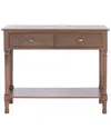Safavieh Couture Halton 2drw Console Table In Brown
