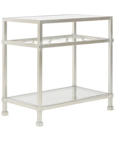 Safavieh Couture Hanzel Side Table In White