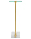 Safavieh Couture Idris Marble Base Drink Table In White