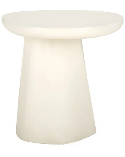 Safavieh Couture Jasbriella Concrete Accent Table In Neutral