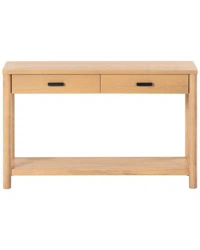 Safavieh Couture Jaylessa Wood 2 Drawer Console Table In Brown