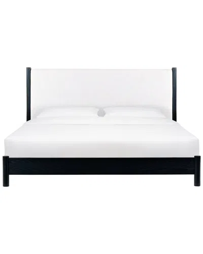 Safavieh Couture Jaylessa Wood Bed In Black