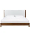 Safavieh Couture Jaylessa Wood Bed In Brown