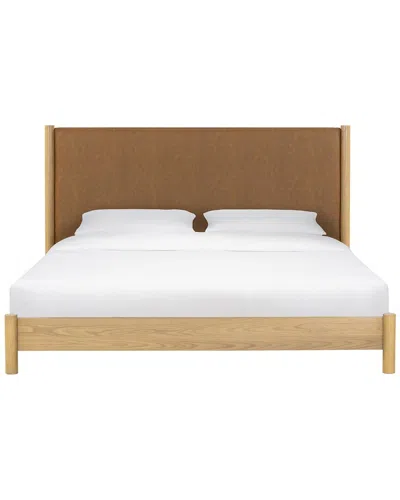 Safavieh Couture Jaylessa Wood Bed Natural / Brown