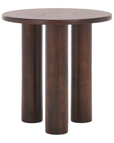 Safavieh Couture Jennamira Wood Accent Table In Brown