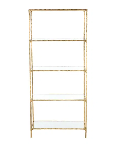 Safavieh Couture Jessa Forged Metal Bookshelf In Gold