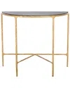 Safavieh Couture Jessa Forged Metal Console Table In Gray