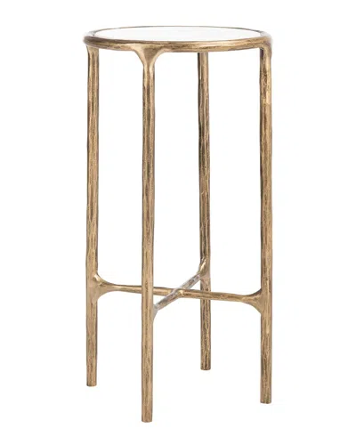 Safavieh Couture Jessa Forged Metal Tall Round End Table