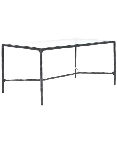 Safavieh Couture Jessa Metal Coffee Table In Blue