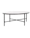 Safavieh Couture Jessa Oval Metal Coffee Table