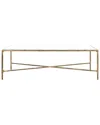 Safavieh Couture Jessa Rectangle Metal Coffee Table