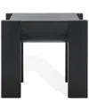 Safavieh Couture Wynima Sea Grass Accent Table In Black