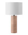 Safavieh Couture Jillianna Round Marble Table Lamp In Brown