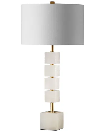 Safavieh Couture Johnny Alabaster Table Lamp In Multi