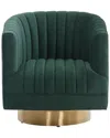 Safavieh Couture Josephine Swivel Barrel Chair