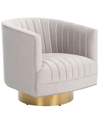 Safavieh Couture Josephine Swivel Barrel Chair