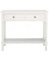 Safavieh Couture Josie 2 Drawer Console Table In White