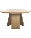 Safavieh Couture Julianna 54in Wood Dining Table