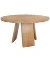Safavieh Couture Julianna 54in Wood Dining Table In Brown