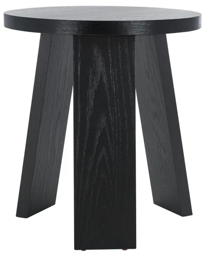 Safavieh Couture Julianna Wood Accent Table In Black