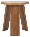 Safavieh Couture Julianna Wood Accent Table In Brown