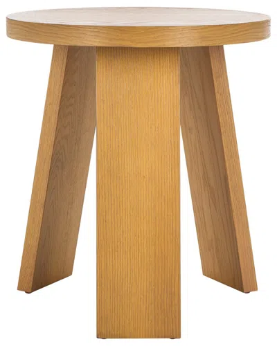 Safavieh Couture Julianna Wood Accent Table In Brown