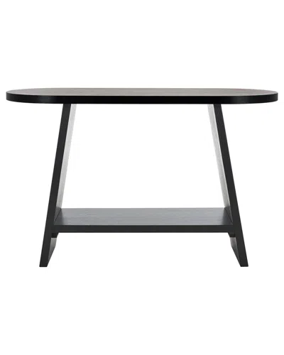 Safavieh Couture Julianna Wood Console Table In Black