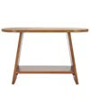 Safavieh Couture Julianna Wood Console Table In Brown