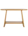 Safavieh Couture Julianna Wood Console Table In Brown