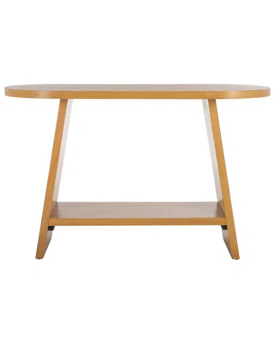 Safavieh Couture Julianna Wood Console Table In Brown