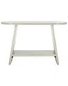 Safavieh Couture Julianna Wood Console Table In White