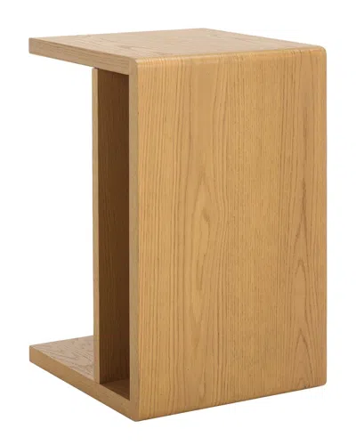 Safavieh Couture Kassia Wood C Table In Brown