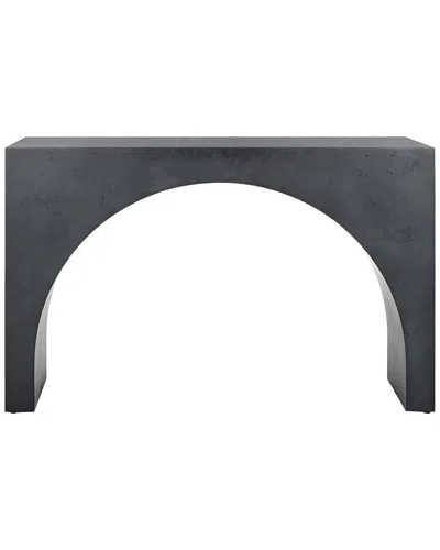 Safavieh Couture Katelynn Burled Mappa Console In Grey