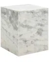 Safavieh Couture Katharina Marble Plinth Accent Table