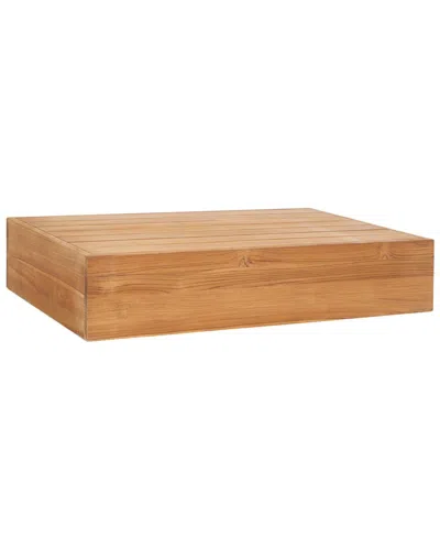 Safavieh Couture Kauai Brazilian Teak Coffee Table In Natural