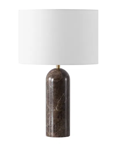Safavieh Couture Kayabelle Marble Table Lamp In Black