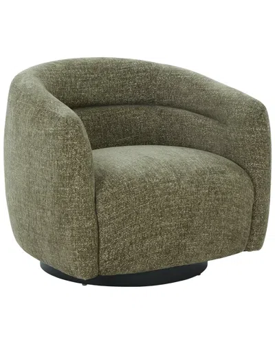 Safavieh Couture Kellybryn Swivel Chair In Green