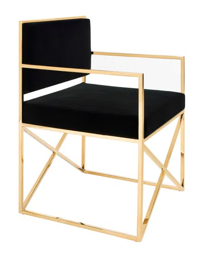 Safavieh Couture Kian Velvet Directors Chair