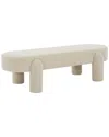 Safavieh Couture Laurence Corduroy Bench