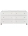 Safavieh Couture Liabella 6-drawer Curved Dresser