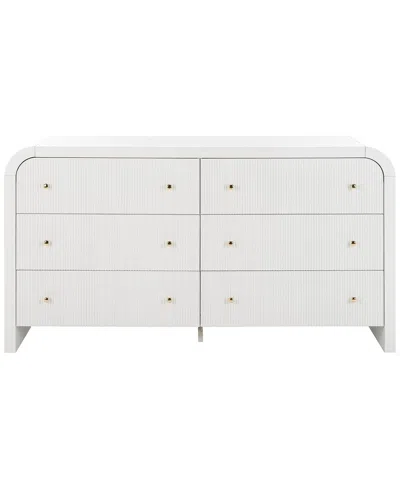 Safavieh Couture Liabella 6-drawer Curved Dresser