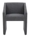 Safavieh Couture Liandra Upholstered Armchair In Grey