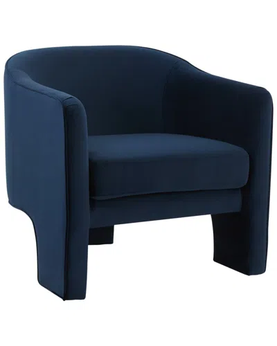 Safavieh Couture Londyn Accent Chair In Blue
