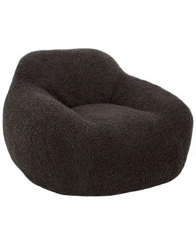 Safavieh Couture Lorianna Bean Bag Chair In Black