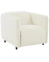 Safavieh Couture Macilena Boucle Recliner In White