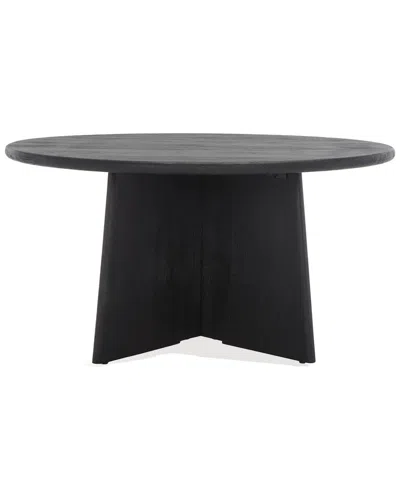 Safavieh Couture Madilynn Wood Coffee Table In Black
