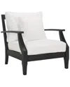 Safavieh Couture Martinique Wood Patio Armchair