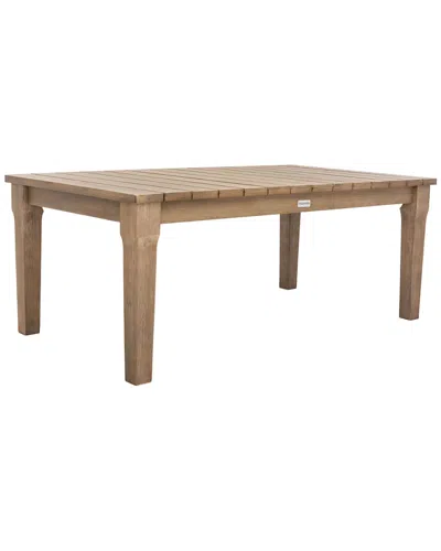 Safavieh Couture Martinique Wood Patio Coffee Table