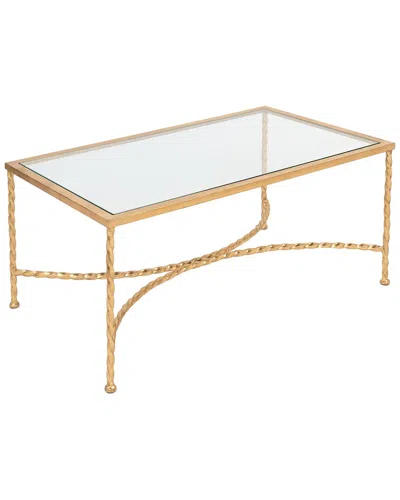 Safavieh Couture Matilda Coffee Table In Gold